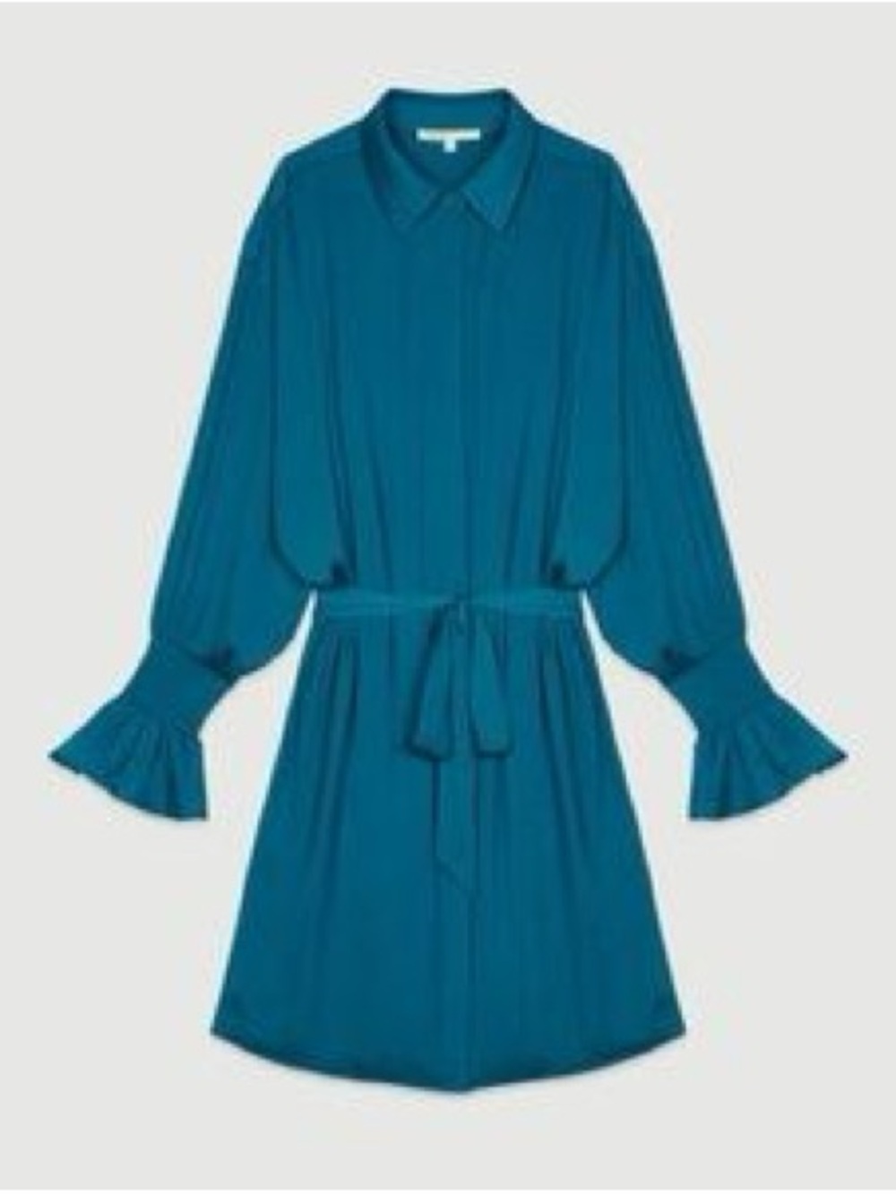 Maje 2 in 1 Shirt Dress with Smocks